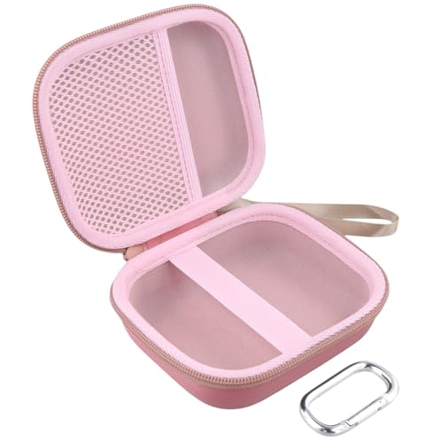 Image of co2CREA for Anker Soundcore Boom Go 3i Portable Bluetooth Speaker Hard Protective Case, Portable Travel Case Replacement (Pink Case)