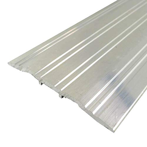 5'' Wide x 1/4'' High - Fire Rated/ADA approved/Mill Aluminum Door Threshold/Saddle (3545) in (72''), FH (Flathead) Screw #10 x 1/2'' supplied