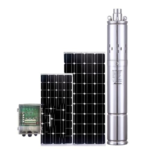 Aetbkmfru 3 Zoll DC Solarpumpe 120m
