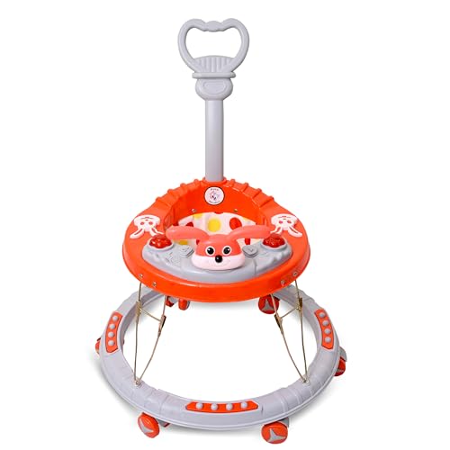 Image of AVANI METROBUZZ Baby Walker with Musical Lights, Push Handle, Interactive Tray for 6 to 18 Months Baby