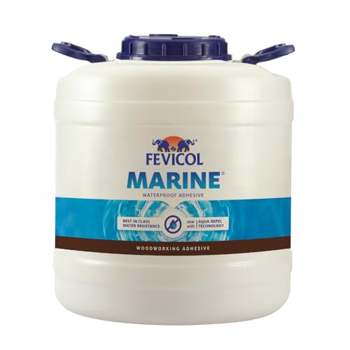 Image of Fevicol Marine - Fast Setting | Best in class waterproof adhesive | Superior Coverage | Bonds with Plywood, Laminates | 30Kg