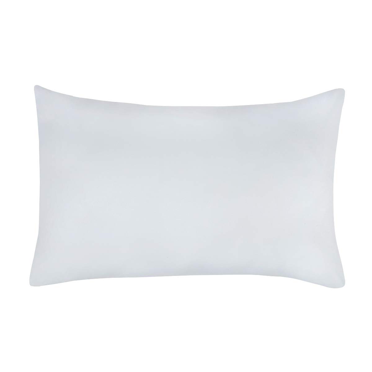 Sleepdown Housewife 2 Pillowcases Super Soft Plain Dye Pair Pack Thermal Warm Cosy Pillow Cover - 50cm x 75cm - White