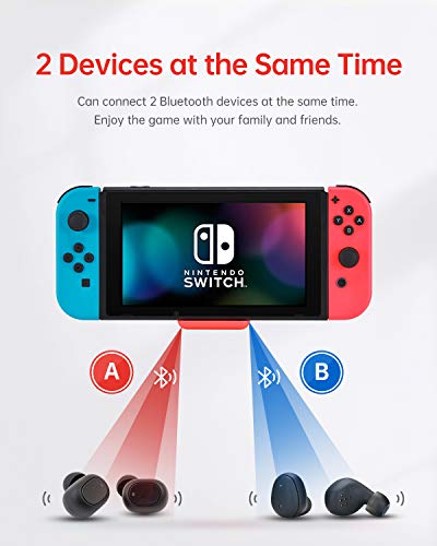 image for TXLBTTL Switch Bluetooth Adapter Transmitter Passthrough Receiver for 