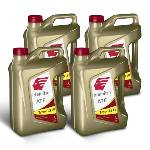 Idemitsu ATF Type TLS-LV (WS) Automatic Transmission Fluid for Toyota/Lexus/Scion – 5 Quart, Case of 4 | Engineered for Optimal Fuel Economy and Enhanced Protection | Part Number: 30040091-75000C020