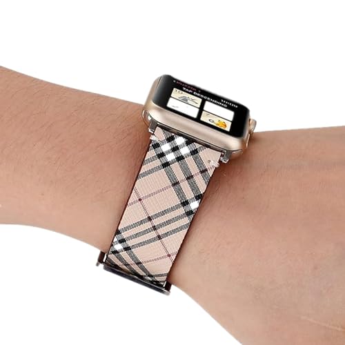 Luxury-Watch-Bands-Compatible-with-Apple-Watch-Band-38mm-40mm-41mm-42mm-44mm-45mm-Designer-Retro-Leather-Band-Strap-Classic-Band-Buckle-for-iWatch-Series-SE-87654321 4139UKGN5hL