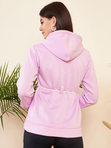 Image of Pivl Women Jacket for Winter with Belt