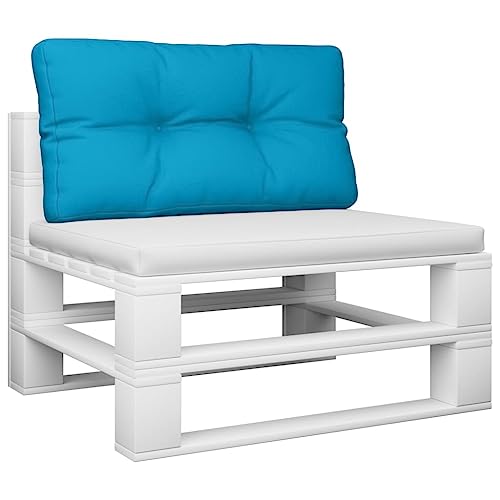 Cojín para sofá de palets con tela premium de alto grosor azul 4