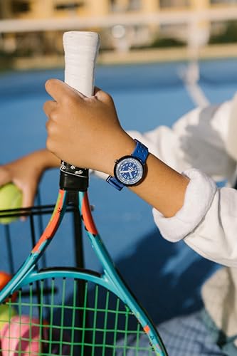 Flik Flak Boy Kids Watch Biosourced Quartz Waterproof Fizz in Blue4