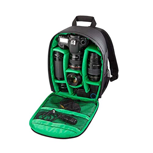 Mochila para cámara réflex digital y SLR  de nailon  impermeable  para cámaras Canon