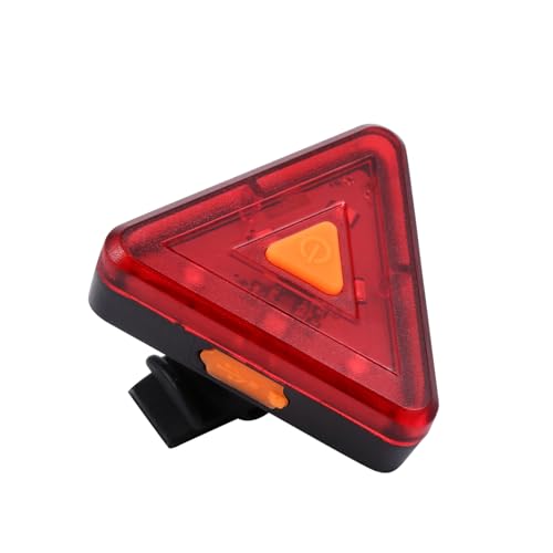 HONITANO Luz Trasera para Bicicleta Recargable USB Luz LED Intermitente Segura Batería Larga Duración Fácil Instalación para Ciclismo Urbano Carretera