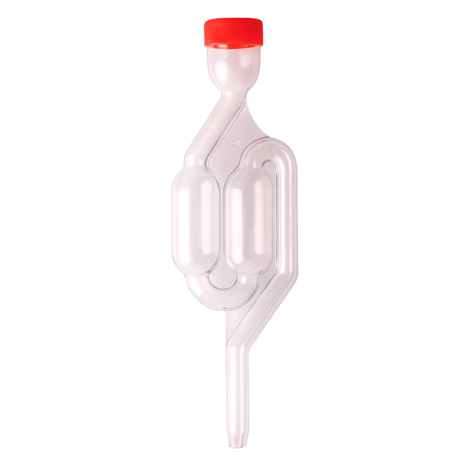 - Nasmodo 1Pcs airlock for Wine Making Fermentation Beer Tool,S-Shape Bubble Water Airlock Tube Exhaust Seal Valves Home Brew Plastic Wine Making Tool