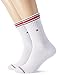 Price comparison product image Tommy Hilfiger Men's TH Iconic Sock Sports 2P, White (White 300), 9/11 (Size: 43/46) (Pack of 2)