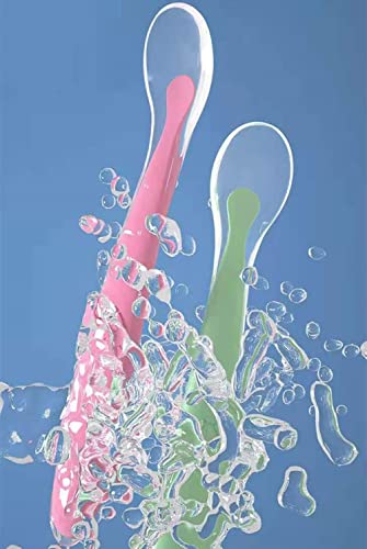 2 Pezzi Cucchiaio in Silicone Posate per Bambini