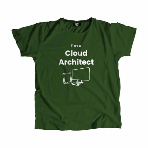 T-shirt Cloud Architect coton premium haut de gamme vert olive