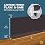 M-D Building Products 93161 4-Inch by 20-Feet Adhesive Back Vinyl Wall Base, Brown