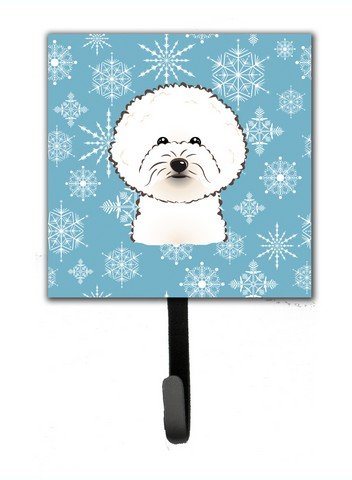 Snowflake Bichon Frise Leash & Key Holder