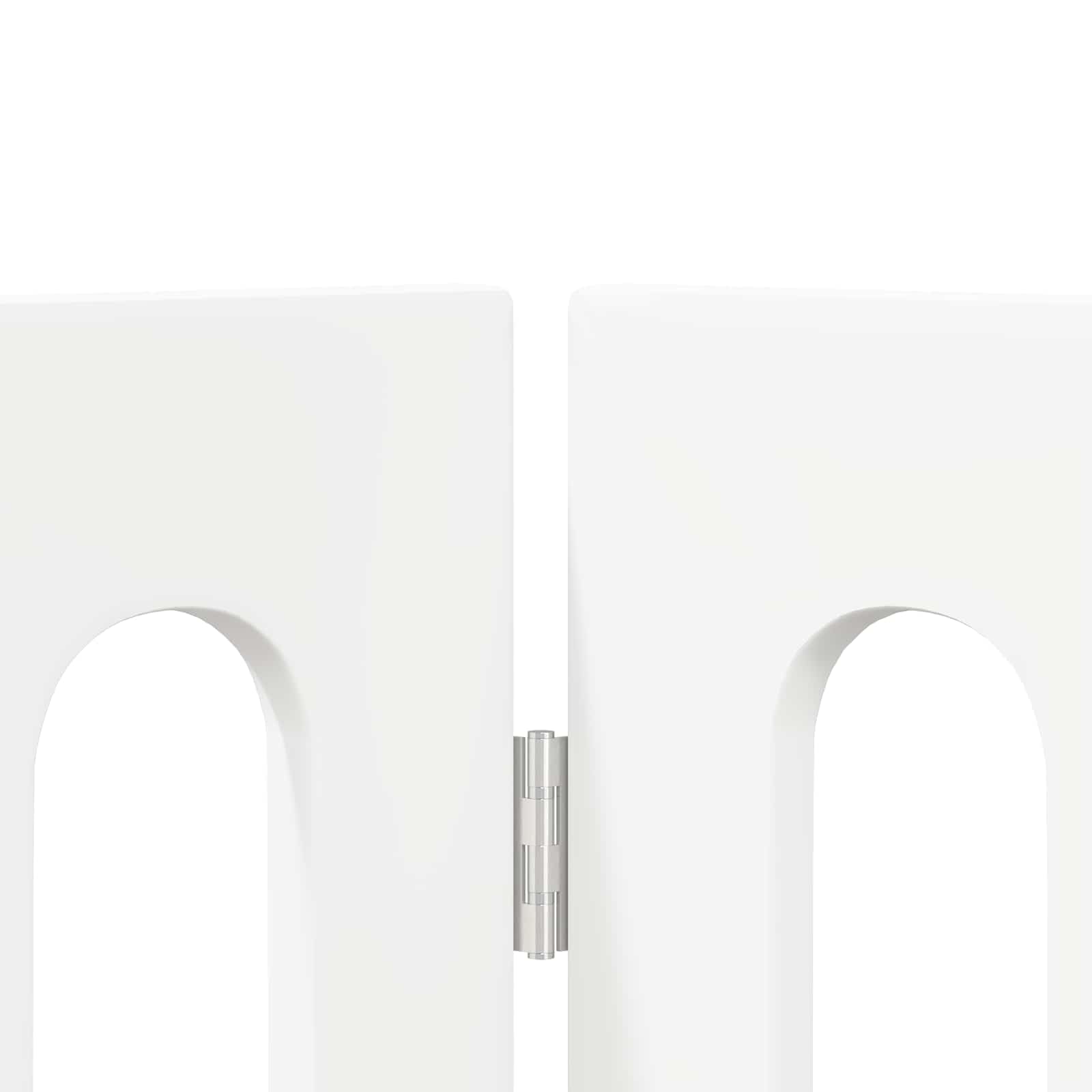 Valla plegable para mascotas de madera, color blanco, 201 x 38 x 70 cm, 4 piezas con paneles plegables flexibles para interiores, plegable, protección segura, ideal para perros, cachorros