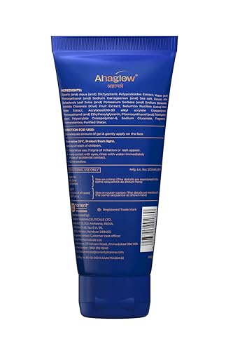 Ahaglow Skin Repair Gel, A Repair Formula Designed To Restore The Integrity And Barrier Function Of Skin. 50g