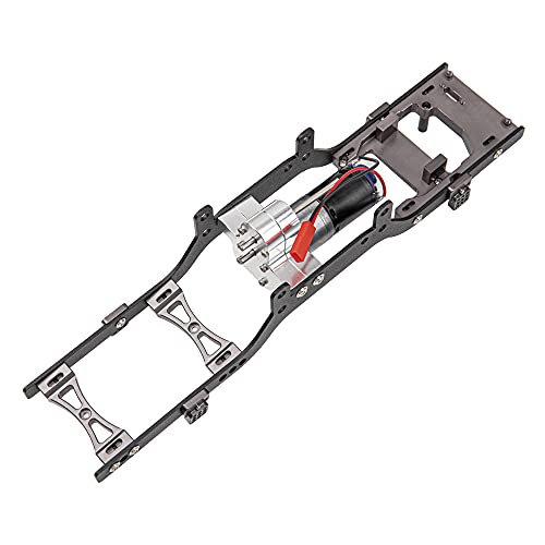 Kit moteur 370 et châssis métal MN99S MN99 D90 D91 ShareGoo voiture RC 1/12 titane