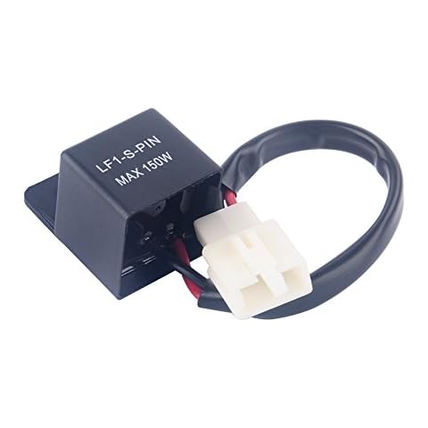 2 Pin Auto Motorcycle LED Flash Relay Turn Light Flasher Relay Turn Signal Rate Control Blink Relais 12V Cover