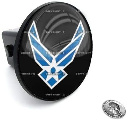 2" Tow Hitch Receiver Plug Cover Insert for SUV & Truck - USAF AIR Force Style-9856-6837