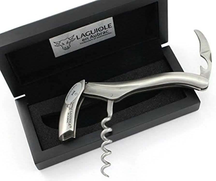 【新品未使用】ラギオールアン オブラックステンレスソムリエナイフ ラギオール アン オブラック シルバー/Laguiole en Aubrac