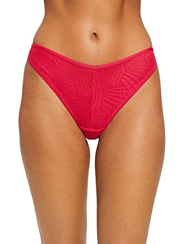 ESPRIT Damen Seasonal Lace Brz.string, Pink Fuchsia, 40