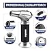 Sondiko Kitchen Torch Lighter S901, Refillable Soldering Torch with Safety Lock and Adjustable Flame for DIY, Creme Brulee, BBQ and Baking, Butane Gas Not Included