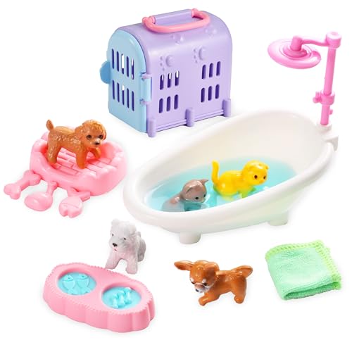 Carolart SB-PET Sensory Bin,Dog And Cat Sandbox For Kids,Kids Play Sand Kit,Pet Play Set thumb #1