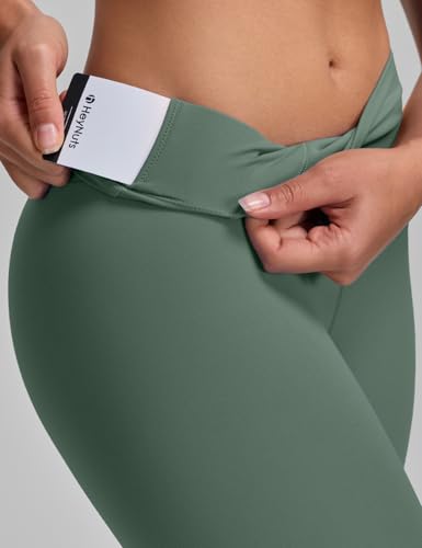 Image of HeyNuts Workout Pro Leggings 25'', Medium Plus Support, Compression 7 /8 Workout Pants