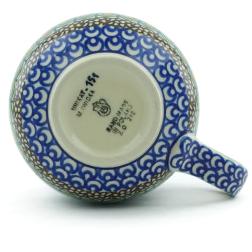 Taza cerámica artesanal Märdi Gras 12 oz miniatura 4