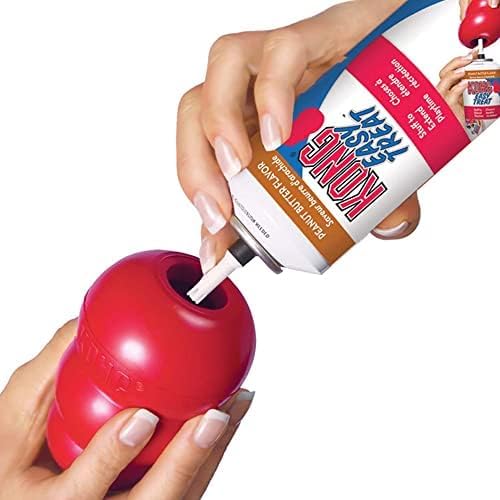 KONG Classic Stuffable Dog Toy - Fetch & Chew Toy for Dogs - Treat-Filling Capabilities & Erratic Bounce for Extended Play Time - Durable Natural Rubber Material - for Large Dogs: Small(2-Pack) Standard Packaging