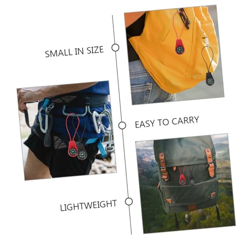 Brújulas mini portátiles YARNOW 30 piezas para camping miniatura 3
