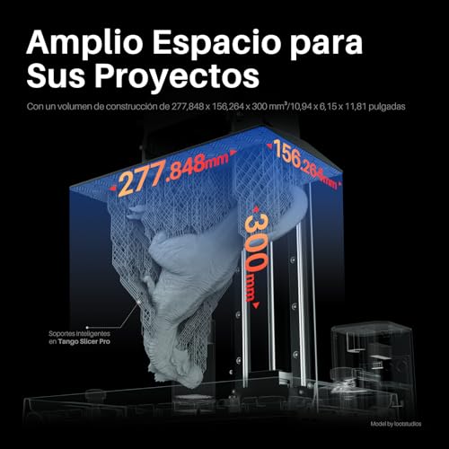 Impresora 3D de resina ELEGOO Jupiter SE: 12.8" 6K LCD Mono MSLA, Alimentación Automática y Reciclaje de Resina, Gran Tamaño de Impresión - Fernando Cortés