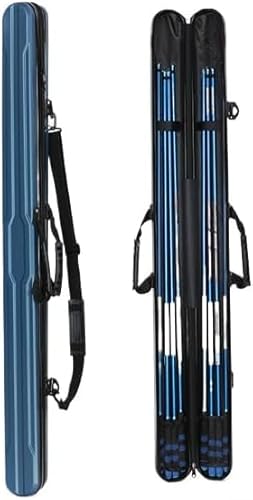 KryZaro 銀色携帯式防水釣り竿ケース(多機能釣具バッグ 127×14×13cm) 大容量・軽量・ハンドル/ショルダーストラップ付き 釣り愛好者向け ?外釣り用