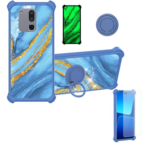 Custodia Comaptibile per Senwa Inizio Plus LS5018FP Case con 9H HD Vetro Temperato Cover Supporto PC + Silicone JSL-LDL