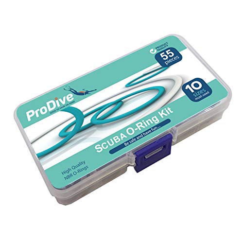 Tauchen Tauch O-Ring-Kit 10 Größen 55 pcs FULL SET O-Ringe