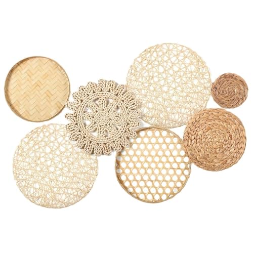 Cestas de pared bohemias de paja para transformar la decoración de tu guardería
