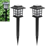gartenleuchte solar bauhaus ★Einfach zu installieren★: Einfach zu installieren, es sind keine Werkzeuge oder Drähte erforderlich, einfach jedes Teil zusammenbauen und in den Boden stecken, und dann können Sie es verwenden.