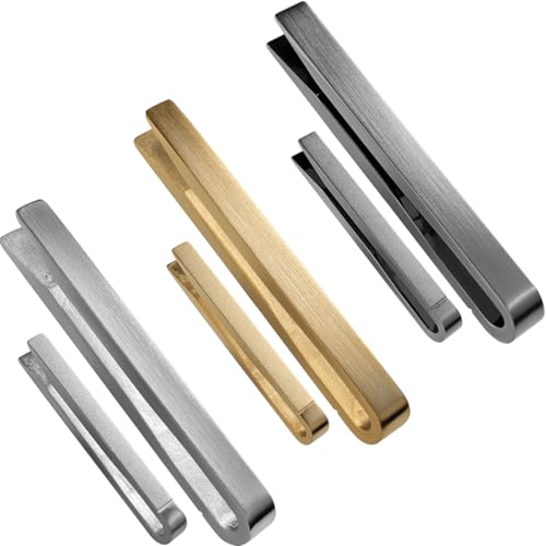 [TAVARAT] Reversible Tie clip Tie Clips for Men made in japan Tie Bar Tie Pin Tps-187