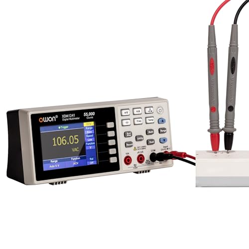 OWON XDM1241 Digital Multimeter 10A AC/DC Current 1000V DC Voltage Tester