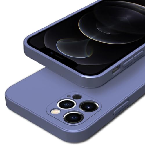 Housse iPhone 13 Pro antichoc avec protection objectif intégrée et design silicone carré