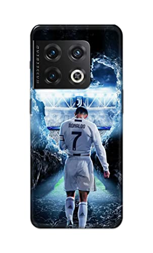 Image of Printed Hard Back Cover Case for OnePlus 10 Pro 5G Back Cover (Footbal Legend) -702