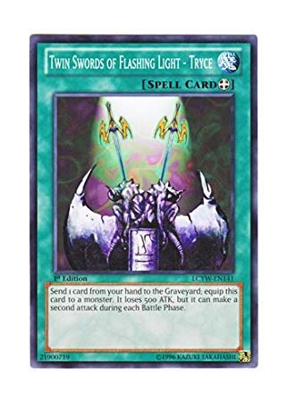Amazon.co.jp: 遊戯王 英語版 LCYW-EN141 Twin Swords of Flashing