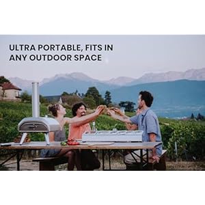 Ooni Karu 12 Multi-Fuel Outdoor Pizza Oven – Portable Wood and Gas Fired Pizza Oven with Pizza Stone, Outdoor Ooni Pizza Oven - Woodfired & Stonebaked Pizza Maker, Countertop Dual Fuel Pizza Oven Ooni Karu 12 Multi Fuel Outdoor Pizza Oven–Portable Wood and Gas Fired Pizza Oven with Pizza Stone Outdoor Ooni Pizza Oven Woodfired Stonebaked Pizza Maker Countertop Dual Fuel Pizza Oven