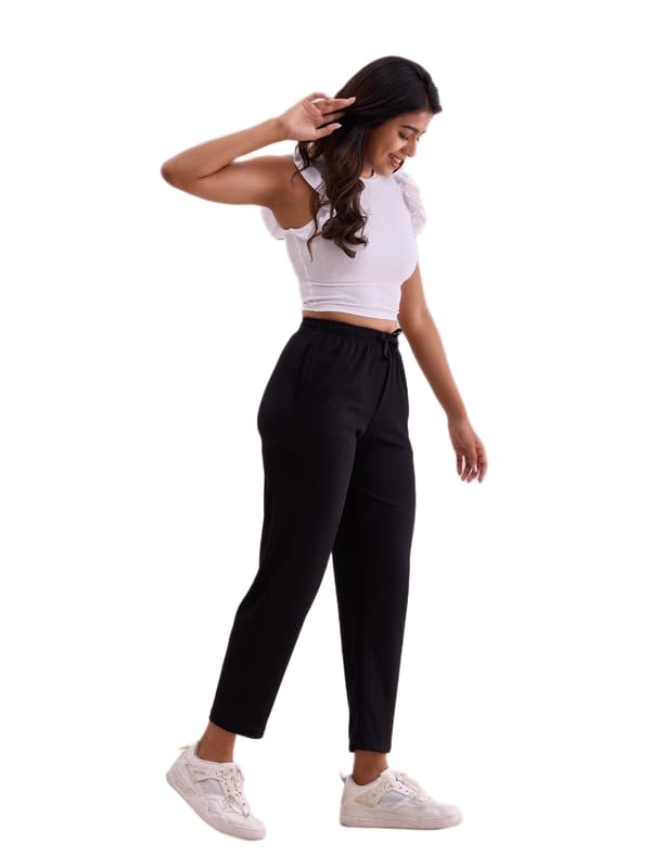 Image of GO Colors Women Rib Pant
