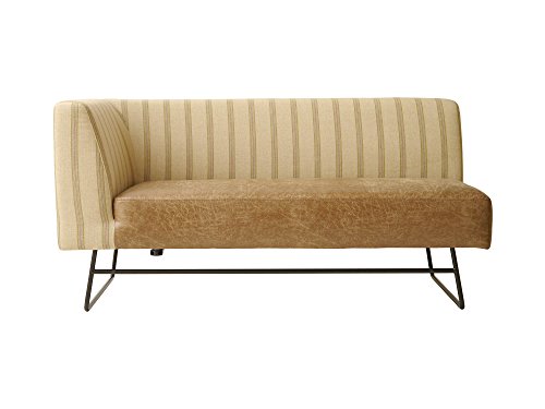 大川家具 GART カウチソファ 2人掛け カフ 幅140cm ベージュ R (右肘タイプ)