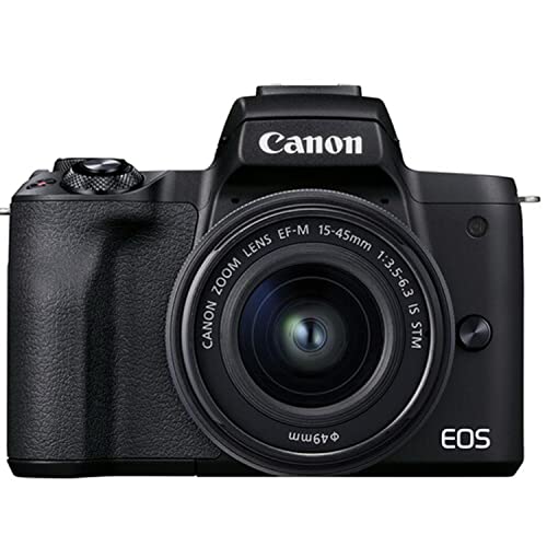 Canon Eos M50 Mark Ii Mirrorless Camera W/Ef-M 15-45Mm F/3.5-6.3 Is Stm Lens + 2X 64Gb Memory + Case + Filters + Tripod + More (35Pc Bundle) #TOP1