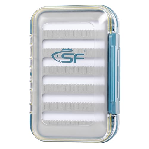 SF Caja de pesca con mosca impermeable del silicio de la mosca de la caja de pesca