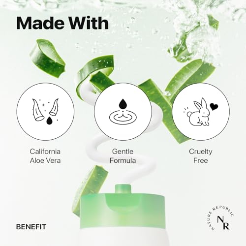 Image of Nature Republic Mild & Moisture Aloe Vera Foam Cleanser